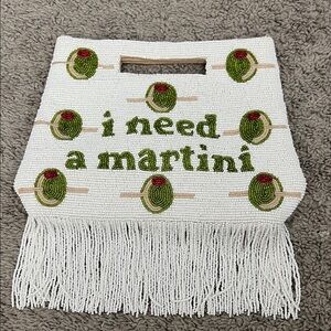 Island to East Side Martini Clutch